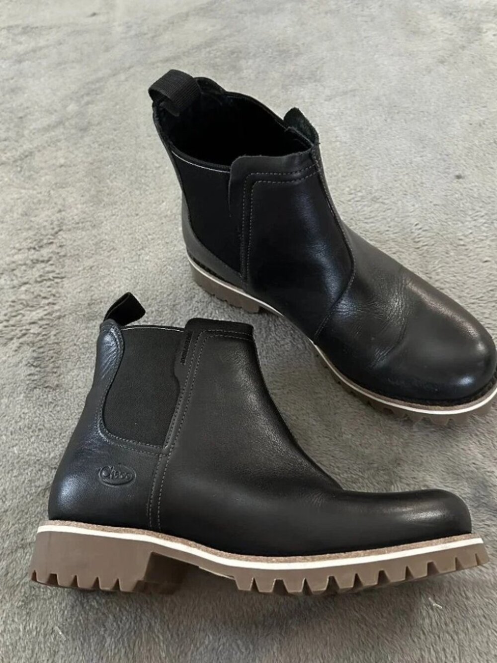 Chaco Fields Chelsea Waterproof Boots, Womens, Sz 7, EUC